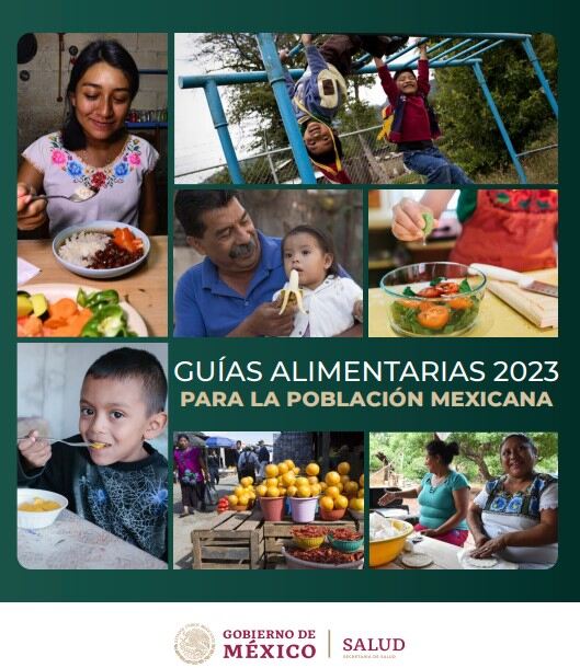Guías alimentarias 2023 para la población mexicana